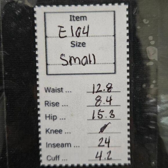 Zumba Hustler Perfect Ankle Leggings Bold Black Size (E104) - Picture 7 of 7